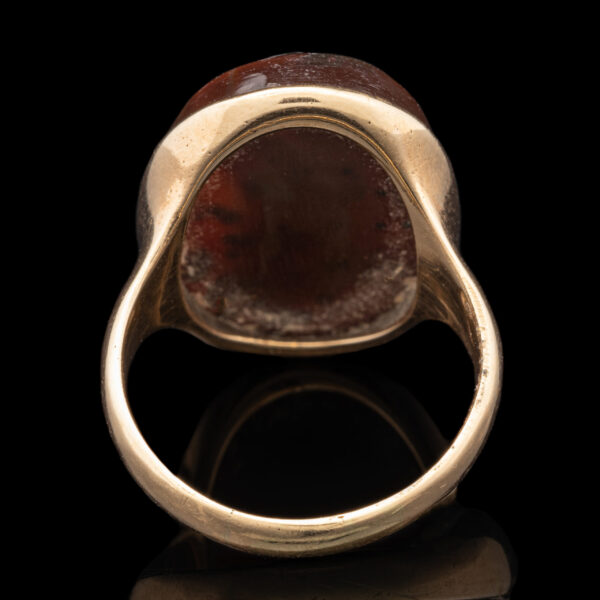 Vintage 14k Hardstone Cameo Ring