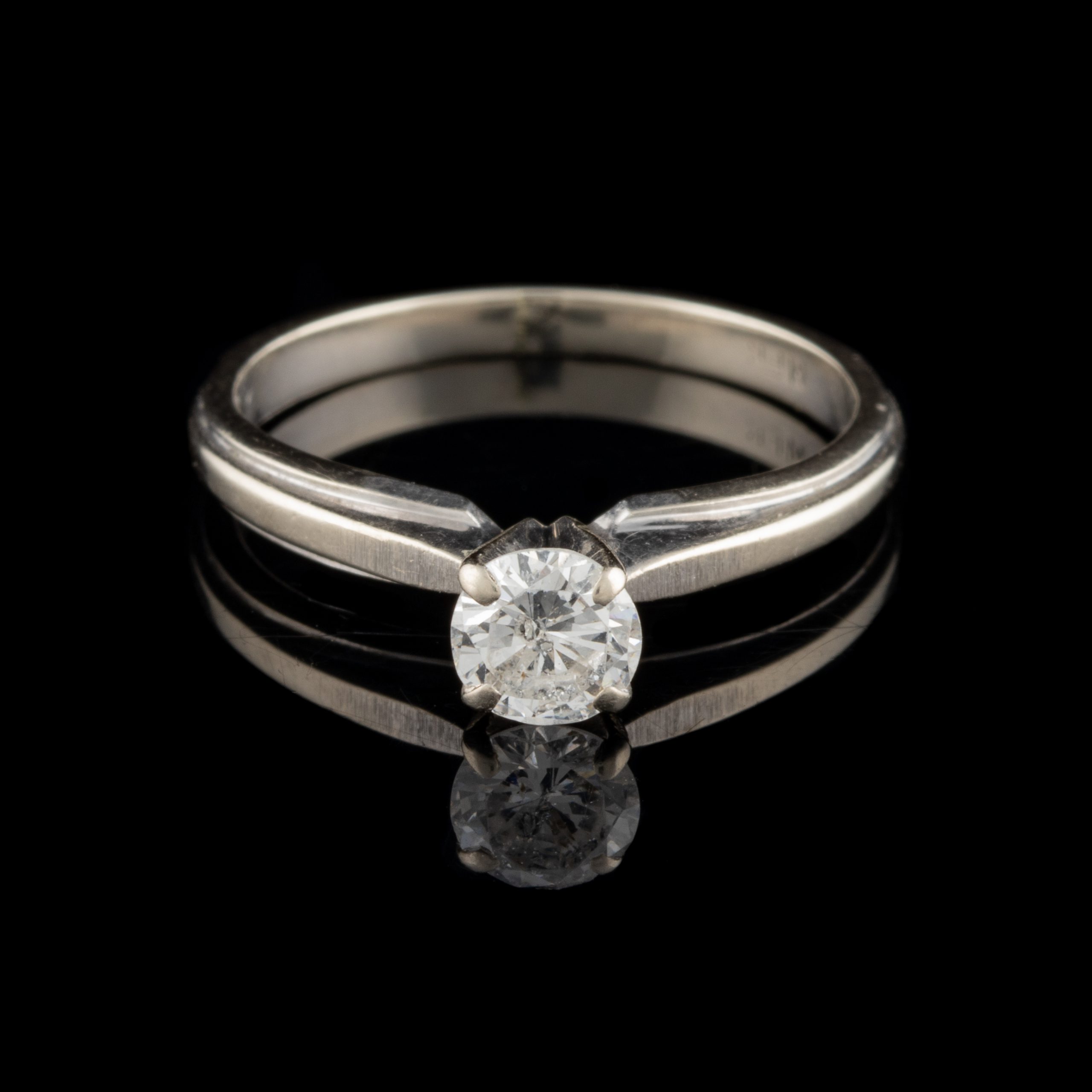 Pre-Owned 10K One Third Carat Diamond Solitaire Ring